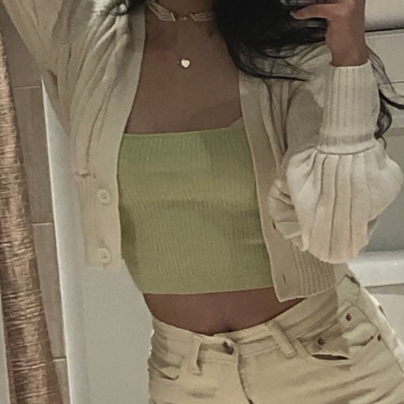 Aritzia front plunge cardigan - Picture 4 of 5